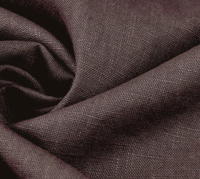 Oeko-Tex®  Washed Linen Aubergine Oeko-Tex®  Washed Linen Aubergine
