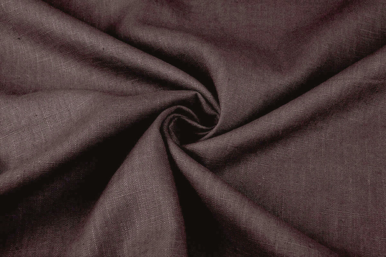 Oeko-Tex®  Gewassen Linnen Aubergine Oeko-Tex®  Gewassen Linnen Aubergine