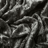 Velours de Panne Anthracite Grey