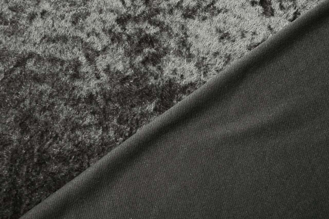 Velluto Il Panne Antracite Grigio Velluto Il Panne Antracite Grigio