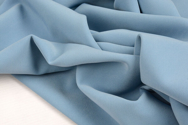 Crepe Stretch Jeans Blau