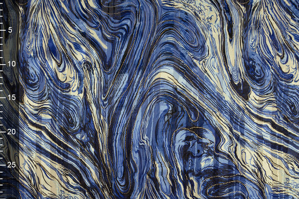 Poly Satin Lurex Soraya Blue Poly Satin Lurex Soraya Blue