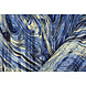 Polyester Satin Lurex Soraya Bleu Polyester Satin Lurex Soraya Bleu