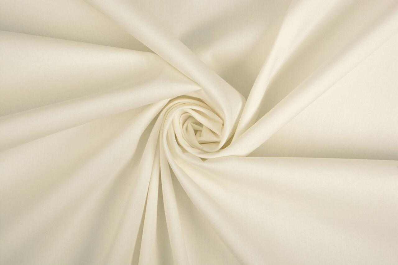 Stretch Poplin Creme Stretch Poplin Creme