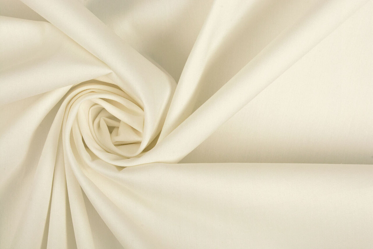 Stretch Poplin Creme Stretch Poplin Creme