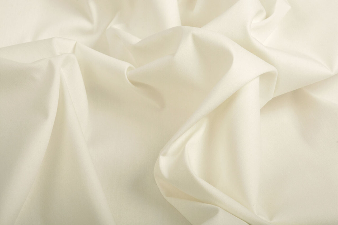 Stretch Poplin Creme Stretch Poplin Creme