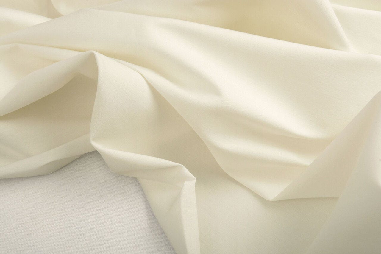 Stretch Poplin Creme Stretch Poplin Creme