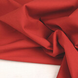 Stretch Poplin Red