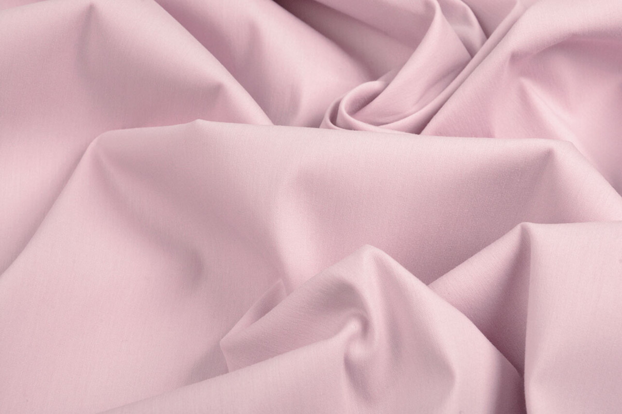 Stretch Popeline Flieder-Rosa