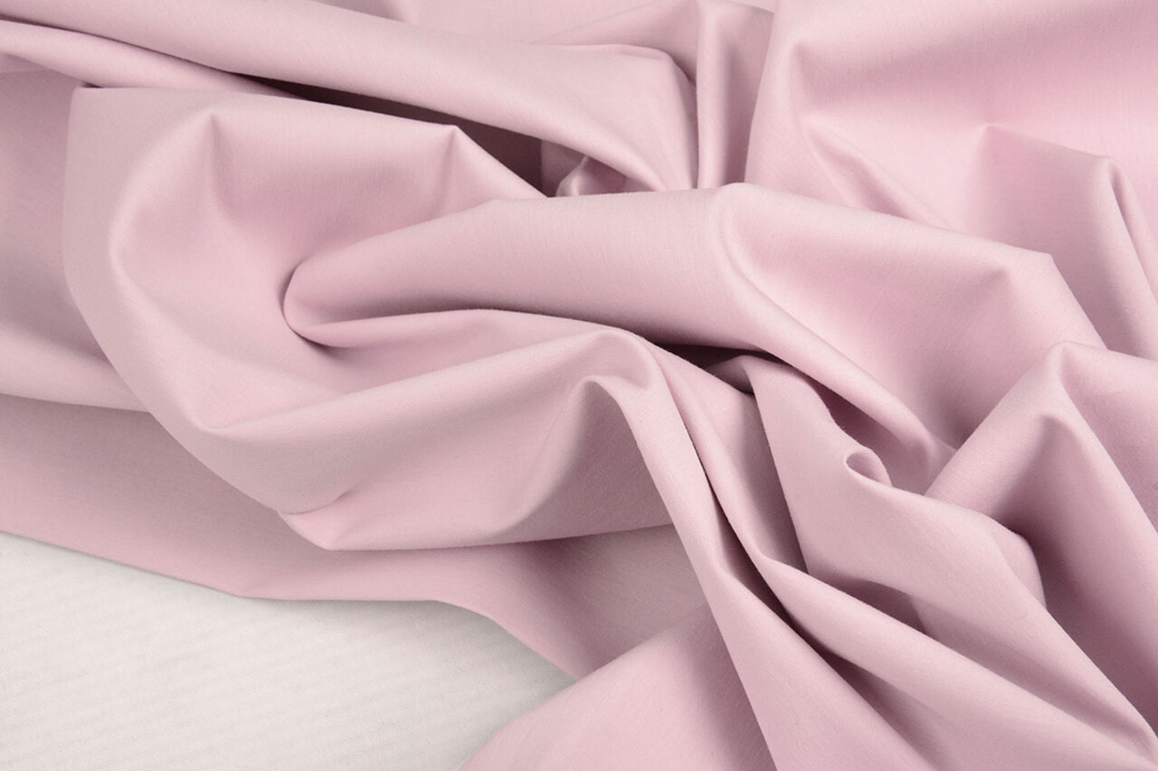 Stretch Poplin Lilac-Pink