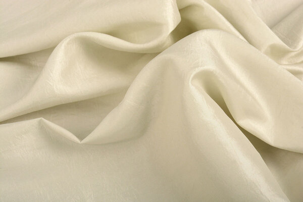 Crinkle Taft Off-White