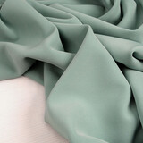 Crepe Stretch Oud Groen Crepe Stretch Oud Groen