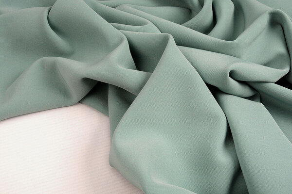 Crepe Stretch Oud Groen Crepe Stretch Oud Groen