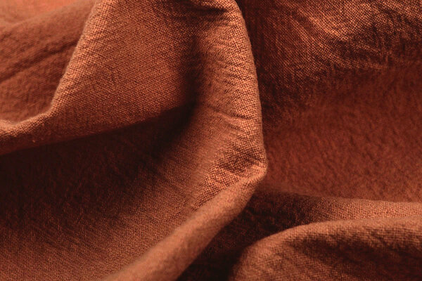 Oeko-Tex® 100% Gewaschene Baumwolle Dunkel Brique Oeko-Tex® 100% Gewaschene Baumwolle Dunkel Brique