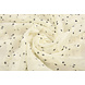 Chifón Ruches y Puntos Crema Chifón Ruches y Puntos Crema