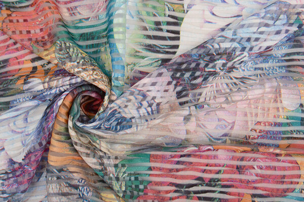 Fancy Mesh Digital Liselle Multi-1