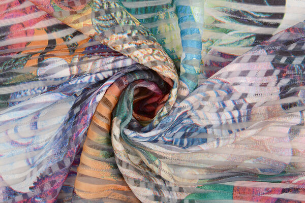 Fancy Mesh Digital Liselle Multi-1