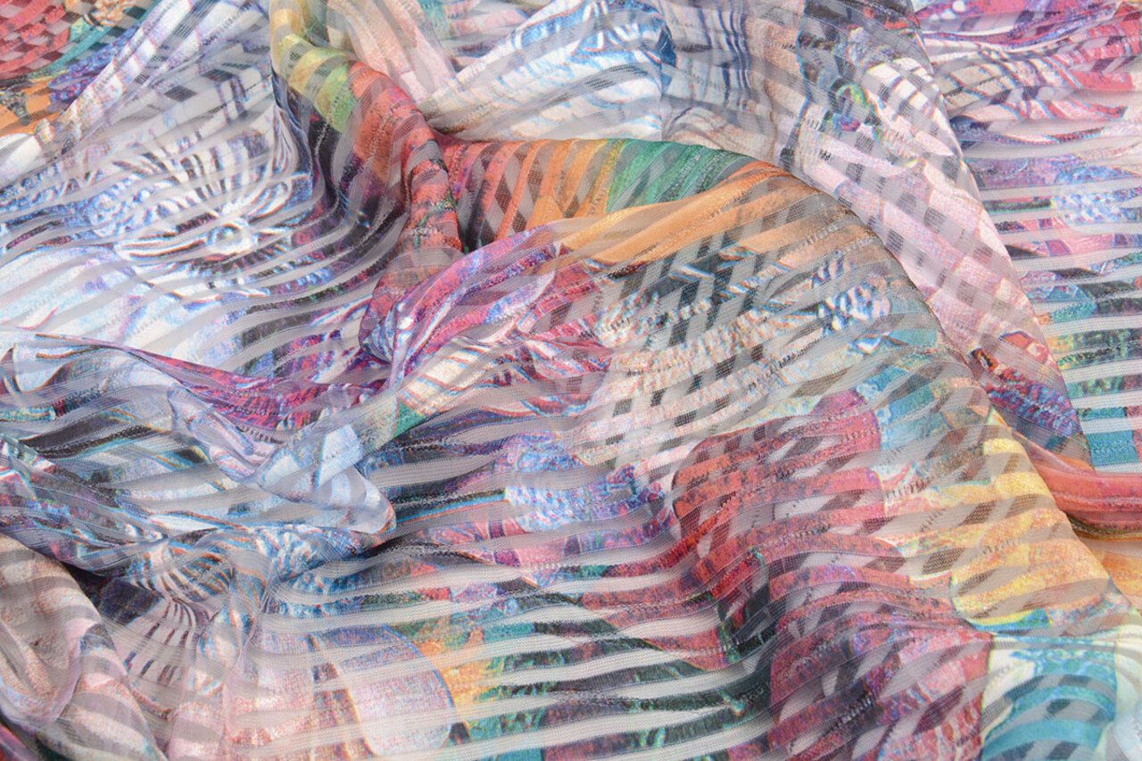 Fancy Mesh Digitale Liselle Multicolore-1 Fancy Mesh Digitale Liselle Multicolore-1