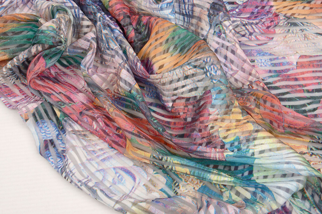 Fancy Mesh Digitale Liselle Multicolore-1 Fancy Mesh Digitale Liselle Multicolore-1
