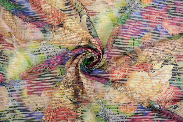 Fancy Netz Digital Liselle Multi-2