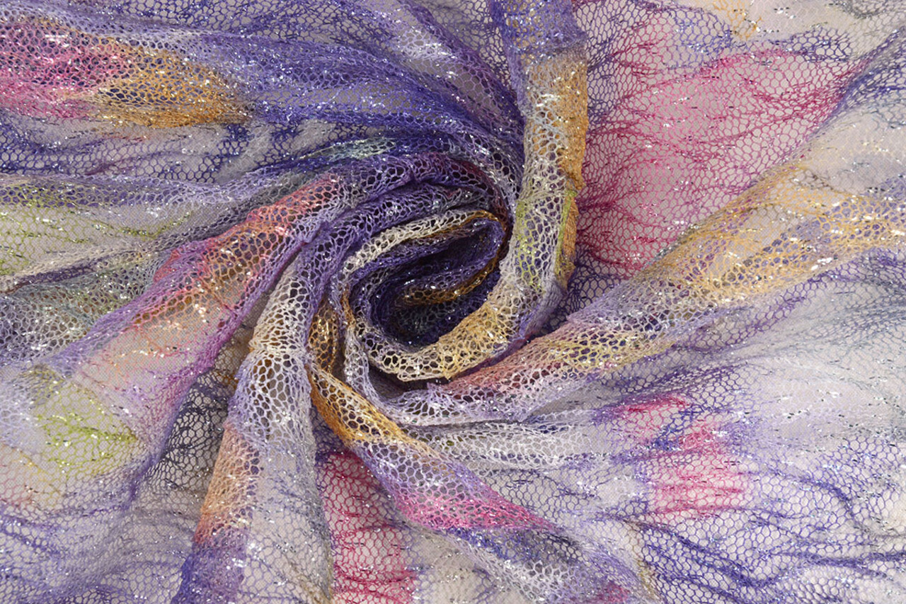 Mesh Crushed Metallic Multi-2