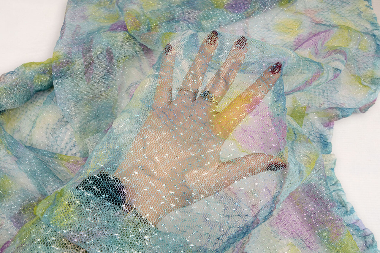 Mesh Crushed Metallic Multi-3