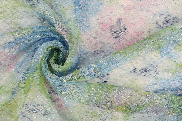 Mesh Crushed Metallic Multi-4