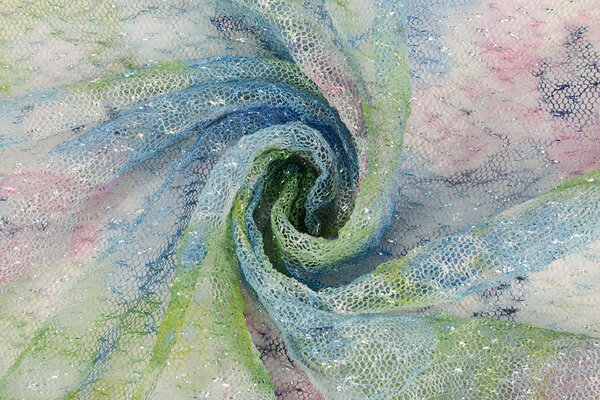 Mesh Crushed Metallic Multi-4