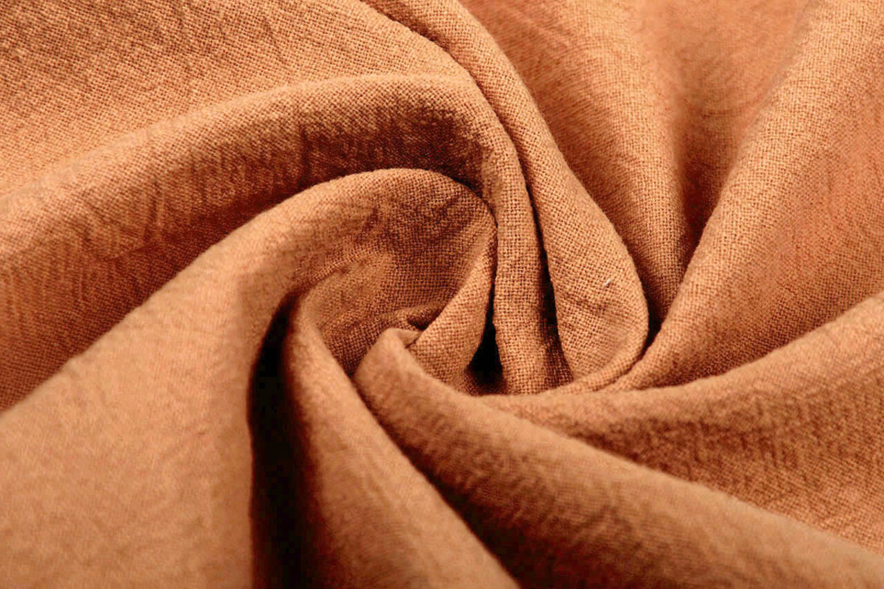 Oeko-Tex®  100% Washed Cotton Brique