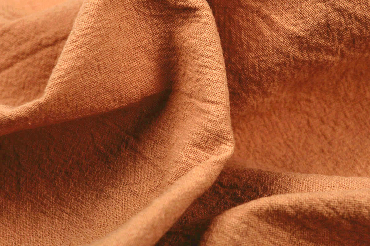 Oeko-Tex®  100% Washed Cotton Brique