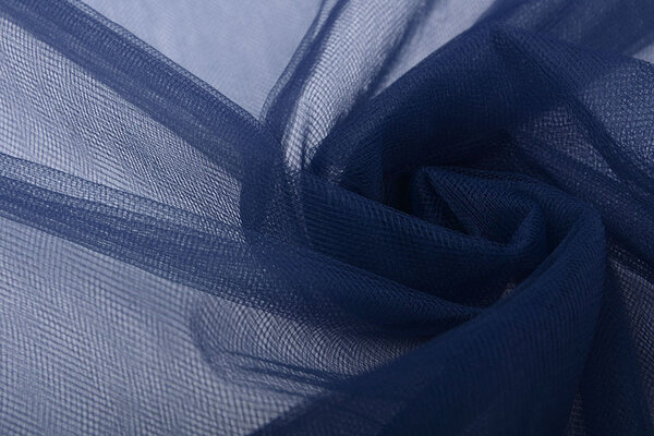 Bruids Tule French Navy
