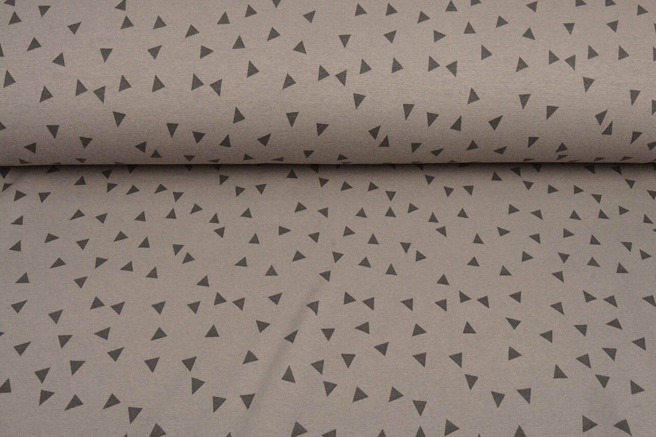 Jogging Alpenfleece Small triangle Taupe