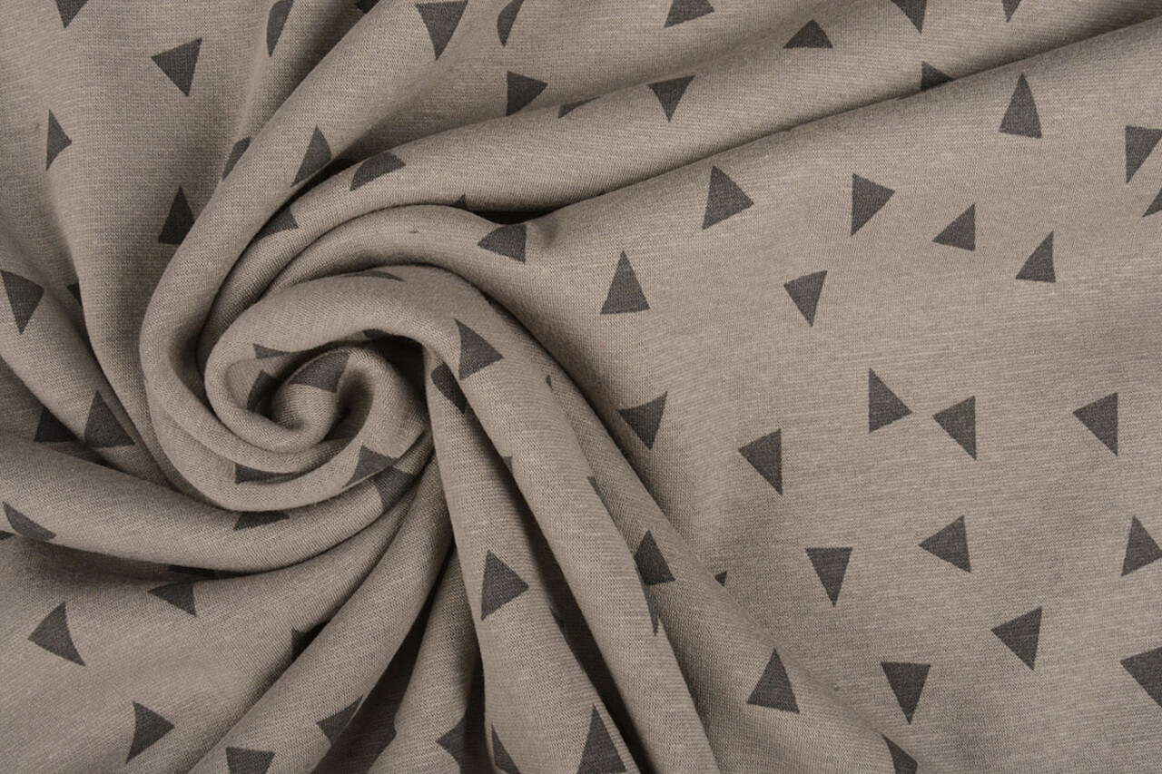 Jogging Alpenfleece Small triangle Taupe