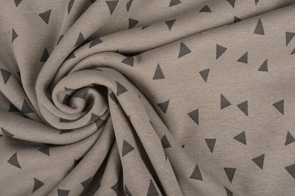 Jogging Alpenfleece Small triangle Taupe