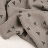 Jogging Alpenfleece Small triangle Taupe