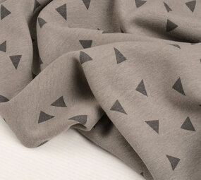 Jogging Alpenfleece Small triangle Taupe