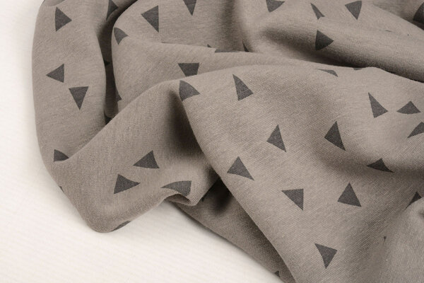 Jogging Alpenfleece Small triangle Taupe