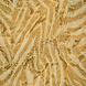 Viscosa Lino Digitale Pelle di Serpente Oro Marrone