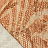 Viskose Leinen Digital Snakeskin Terrakotta Viskose Leinen Digital Snakeskin Terrakotta