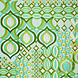 Viscosa Lino Digital Drops Motives Verde Viscosa Lino Digital Drops Motives Verde