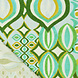 Viscosa Lino Digital Drops Motives Verde Viscosa Lino Digital Drops Motives Verde