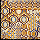 Viscosa Lino Digitale Gocce Motives Marrone Viscosa Lino Digitale Gocce Motives Marrone
