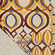 Viscosa Lino Digital Drops Motives Marrón Viscosa Lino Digital Drops Motives Marrón