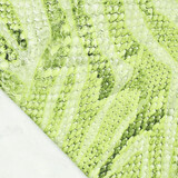 Digitale Stretch Cotone Glossy Pelle di Serpente Verde
