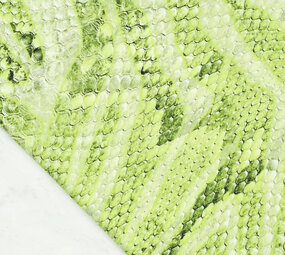 Digitale Stretch Cotone Glossy Pelle di Serpente Verde Digitale Stretch Cotone Glossy Pelle di Serpente Verde