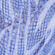 Digital Algodón Elástico Glossy Piel de Serpiente Azul Digital Algodón Elástico Glossy Piel de Serpiente Azul