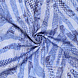 Imprimé Numérique Stretch Coton Glossy Imprimé Serpent Bleu Imprimé Numérique Stretch Coton Glossy Imprimé Serpent Bleu