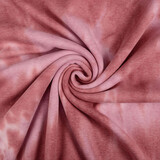 Oeko-Tex® Tejido de Sudadera de Polar Alpino Tie Dye Rosa Oeko-Tex® Tejido de Sudadera de Polar Alpino Tie Dye Rosa