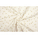 Oeko-Tex® Tessuto di Mussola Mini Palm Bianco Sporco Oeko-Tex® Tessuto di Mussola Mini Palm Bianco Sporco
