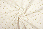 Coton Double Gaze Tissu Mini Palm Blanc Cassé Coton Double Gaze Tissu Mini Palm Blanc Cassé
